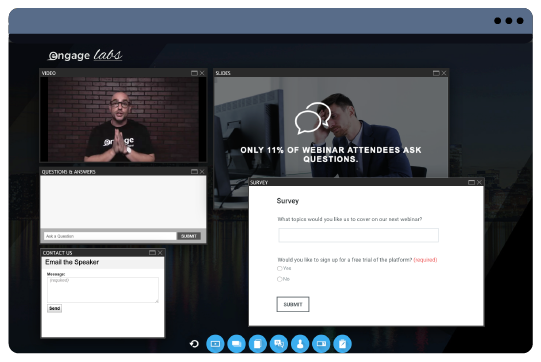 Engage Webinars